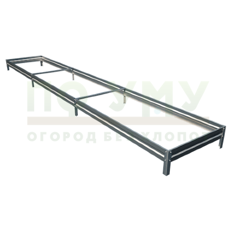Грядка оцинкованная 1,0х6,0 м, высота 15 см в Архангельске