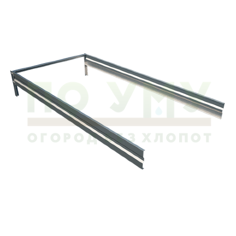 Вставка-удлинение 2,0 м, для грядки оцинкованной высота 15 см в Архангельске