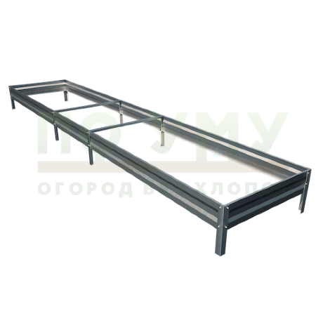 Грядка оцинкованная 0,65х5,0 м, высота 20 см в Архангельске