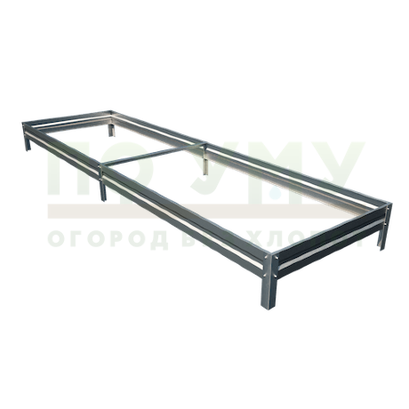 Грядка оцинкованная 1,0х3,0 м, высота 15 см в Архангельске